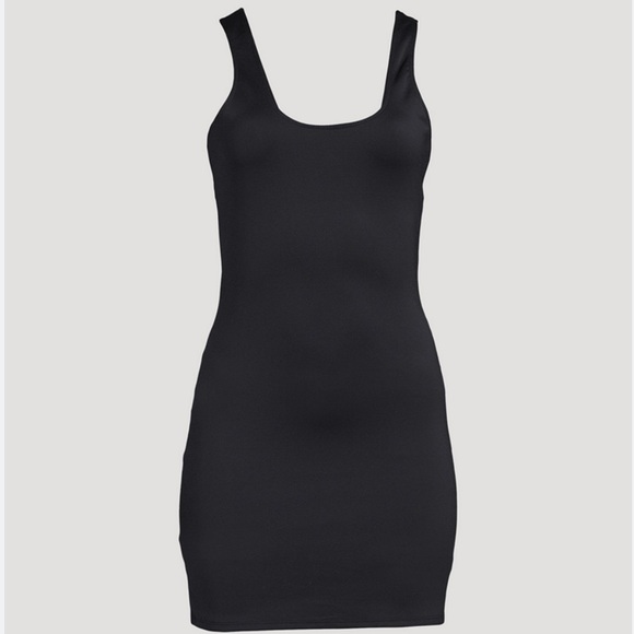 GOOD AMERICAN Good Compression Mini Dress Black - Picture 12 of 13